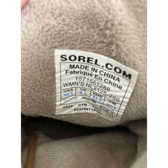 Sorel | Women's Winter Fancy Lace II Mid Calf Boot, Genuine Leather | 10.5 - Picture 6 of 11